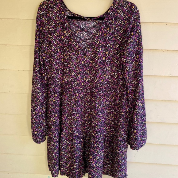 ARIZONA JEAN COMPANY ditzy floral baby doll dress - Picture 2 of 7